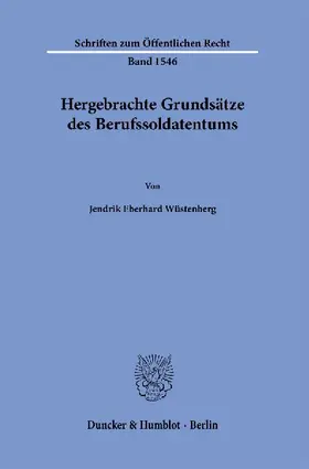 Hergebrachte Grundsätze des Berufssoldatentums