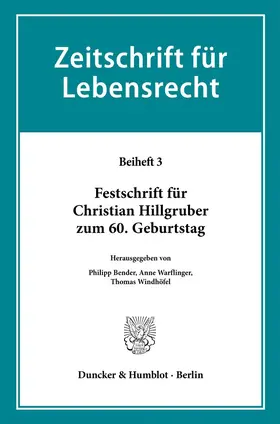 Festschrift für Christian Hillgruber zum 60. Geburtstag