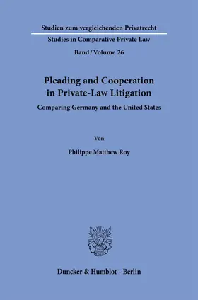 Pleading and Cooperation in Private-Law Litigation