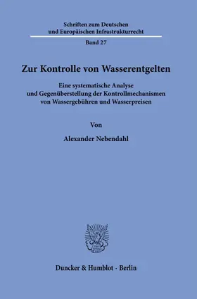 Zur Kontrolle von Wasserentgelten