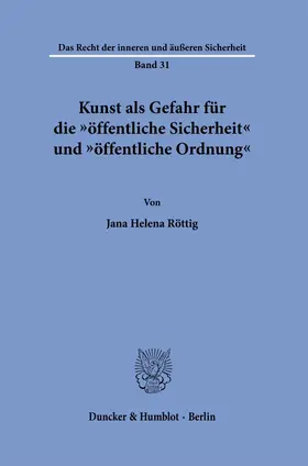 Kunst als Gefahr für die "öffentliche Sicherheit" und "öffentliche Ordnung"