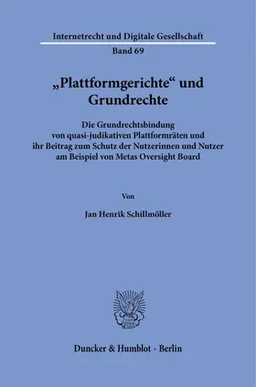 "Plattformgerichte" und Grundrechte