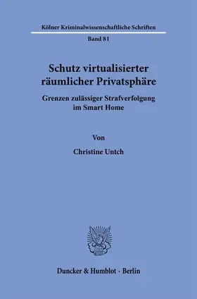 Schutz virtualisierter räumlicher Privatsphäre
