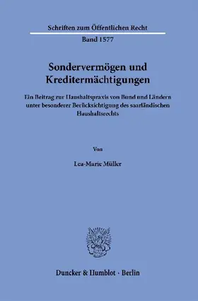 Sondervermögen und Kreditermächtigungen