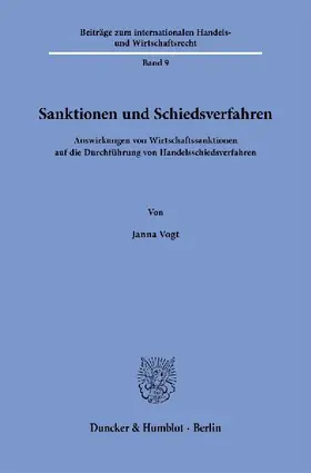 Sanktionen und Schiedsverfahren