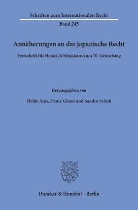 Annäherungen an das japanische Recht