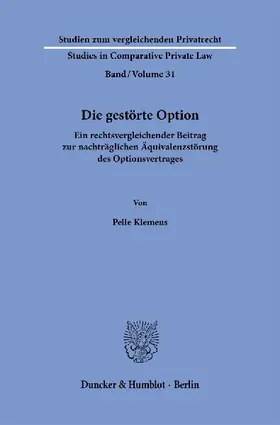 Die gestörte Option