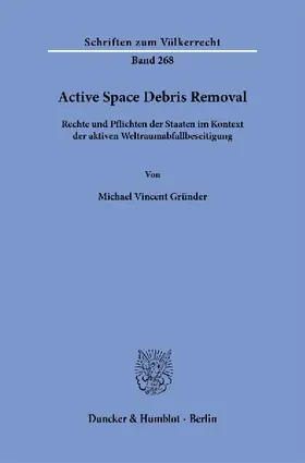 Active Space Debris Removal