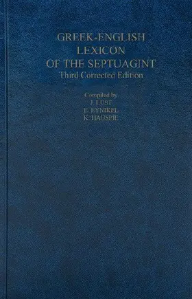 A Greek-English Lexicon of the Septuagint