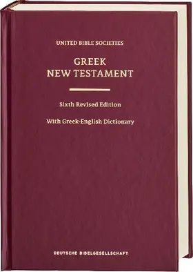 Greek New Testament GNT6. With Greek-English Dictionary
