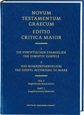 ECM I/2.2. Markusevangelium. Begleitende Materialien