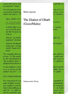 The Dialect of Gharb (Gozo/Malta)