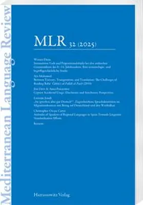 Mediterranean Language Review 32 (2025)