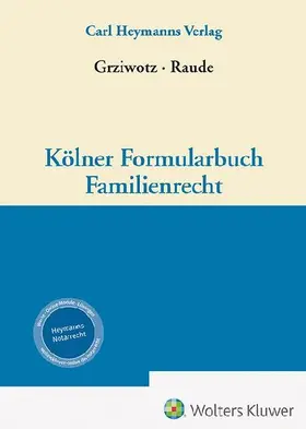 Kölner Formularbuch Familienrecht