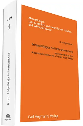Erfolgsabhängige Aufsichtsratsvergütung (AHW 213)