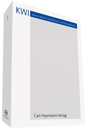 Urheberrechtsschutz und Erschöpfung bei Multimediawerken (KWI 30)