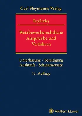 Wettbewerbsrechtliche Ansprüche und Verfahren