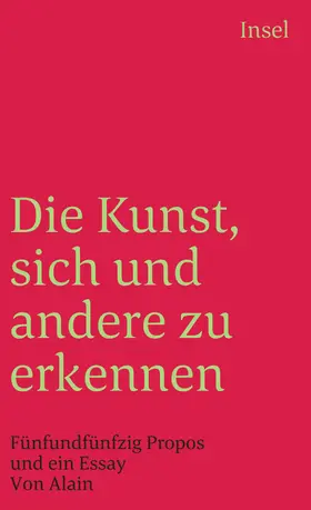 Die Kunst, sich und andere zu erkennen