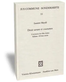 Droit savant et coutumes