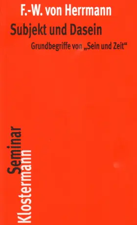 Subjekt und Dasein