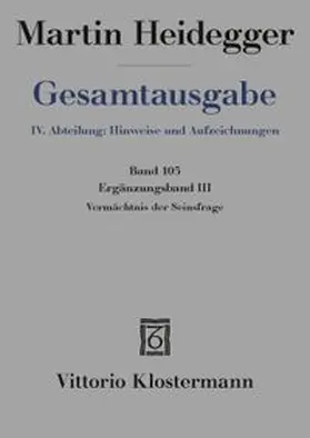 Vermächtnis der Seinsfrage