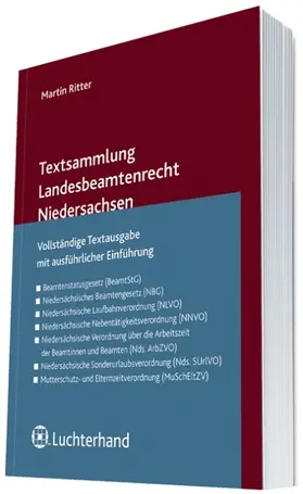 Textsammlung Landesbeamtenrecht Niedersachsen