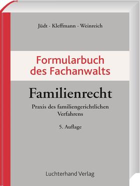 Formularbuch des Fachanwalts Familienrecht