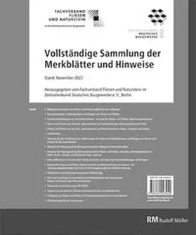 Merkblätter Fliesen Komplettpaket