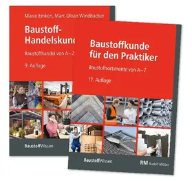 Buchpaket: Baustoffkunde für den Praktiker und Baustoff-Handelskunde