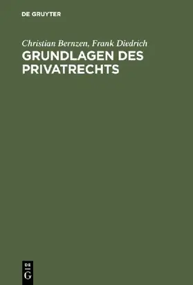 Grundlagen des Privatrechts