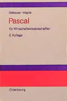 Pascal für Wirtschaftswissenschaftler