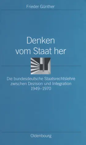 Denken vom Staat her