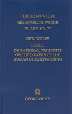 Christian Wolff: Gesammelte Werke