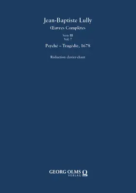 Jean-Baptiste Lully: Psyché – Tragédie