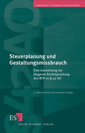 Steuerplanung und Gestaltungsmissbrauch