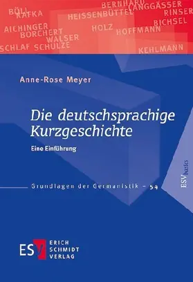 Die deutschsprachige Kurzgeschichte