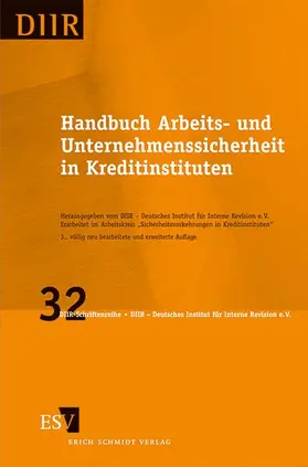 Handbuch Arbeits- und Unternehmenssicherheit in Kreditinstituten