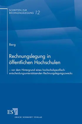 Rechnungslegung in öffentlichen Hochschulen