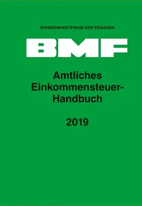 Amtliches Einkommensteuer-Handbuch 2019