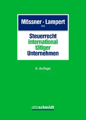 Steuerrecht international tätiger Unternehmen