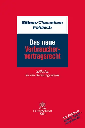 Das neue Verbrauchervertragsrecht