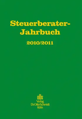 Steuerberater-Jahrbuch 2010/2011