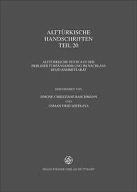 Alttürkische Handschriften