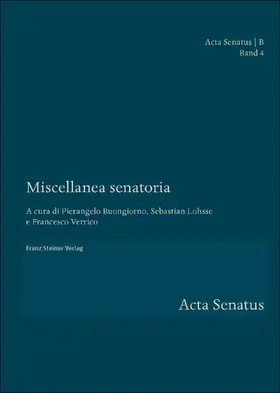 Miscellanea senatoria