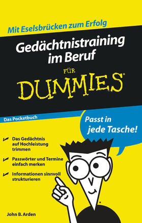 Gedächtnistraining im Beruf für Dummies Das Pocketbuch