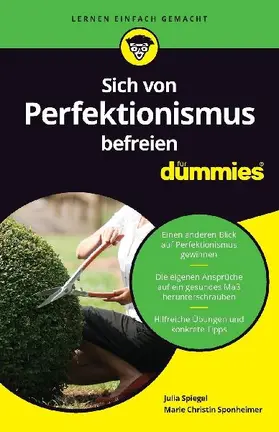 Sich von Perfektionismus befreien für Dummies