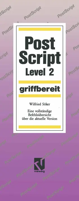 PostScript Level 2 griffbereit