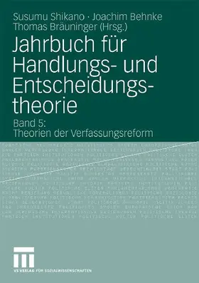 Jahrbuch für Handlungs- und Entscheidungstheorie