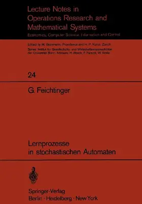 Lernprozesse in stochastischen Automaten