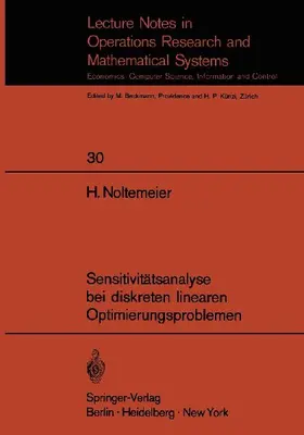 Sensitivitätsanalyse bei diskreten linearen Optimierungsproblemen